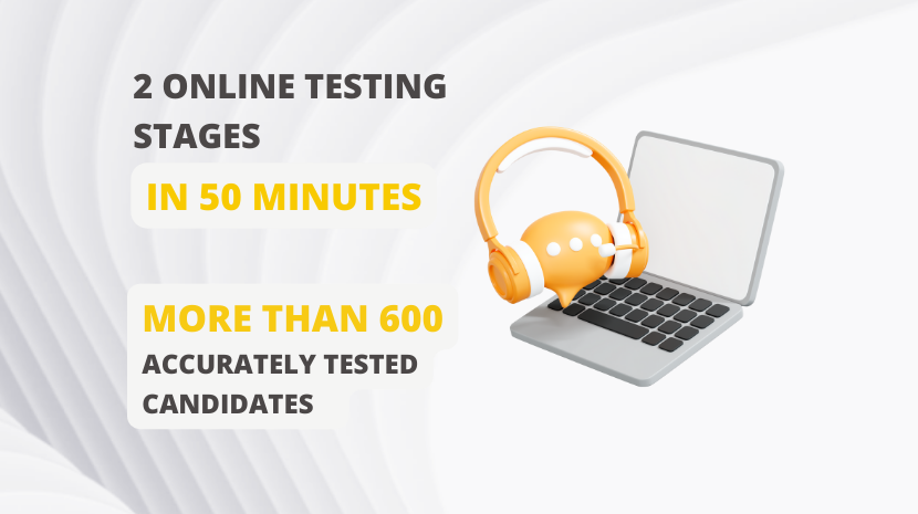 Optimization of the recruitment process with-test2staff-expansion of the support team